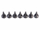 Nettoyeur d'oreille sans fil avec rinçage à l'eau pour éliminer le cérumen en douceur avec 10 embouts pour utilisation hygiénique