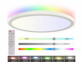 lampe de plafond LED RVB CCT télécommandé 2565 lumens avec intensité variable