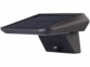 Lampe LED solaire avec capteur de mouvement coloris noir de biais côté gauche
