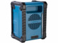 Enceinte portable résistante pour chantier avec fonctions DAB+ et FM.