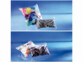 4 paquets dont 1 de vis, 1 de bobines de fil et 2 de bonbons scellés solidement à l'aide du soude-sac plastique rechargeable