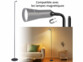 Support sur pied modulable jusqu'à 150 cm pour lampe magnétique