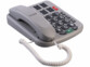 Téléphone filaire senior avec bouton SOS sans fil SNT-60