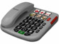 Téléphone fixe senior avec télécommande SOS sans fil SNT-60