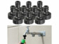 Pack de 10 raccords pour robinet et tuyau d'arrosage