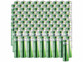 Pack de 100 piles super alcalines AA / LR6 / Mignon de la marque TKA