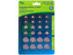 24 piles bouton alcalines et lithium