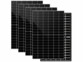 4 panneaux solaires verre-verre 425 W de la marque DAH Solar