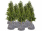 8 housses d’hivernage pour pot 40 x 40 cm de la marque Royal Gardineer