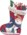 Chaussette décorative en bois - motif Bonhomme de neige