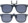 2 verres amovibles polarisants jour UV400 design Retro