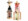 2 casse-têtes en bois pour bouteille