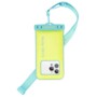 Étui waterproof flottant pour smartphone jusqu'à 6,7" coloris jaune/bleu de la marque Case-Mate
