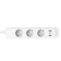 Multiprise connectée TP-Link Tapo P300 avec 3 prises Schuko 2 ports USB-A 1 port USB-C et câble d'alimentation