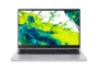 PC portable Acer Aspire Go 15 argenté à écran coloré ouvert de face