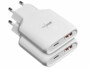 Pack de 2 chargeurs secteur GaN USB-C 65 W Power Delivery / USB-A Quick Charge de la marque revolt