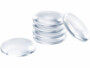 6 butoirs pour poignée de porte Ø 50 mm en silicone