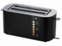 Grille-pain 4 tranches 1500 W Rosenstein & Söhne noir mat