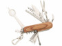 Couteau de poche multifonction 16 en 1 avec manche en bois Pearl