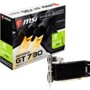 Carte graphique passive Nvidia GeForce GT730 2 Go de la marque MSI