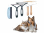 5 brosses anti poils d'animaux et peluches avec 1 chien et un chat