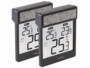 Pack de 2 thermomètres de fenêtre numériques de la marque PEARL