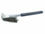 Brosse en acier inoxydable pour barbecue avec grattoir