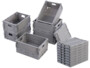 16 caisses de rangement 14,5 x 10,3 x 6 cm