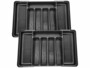 2 organisateur extensible de tiroir pour couverts