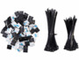 200 serre-câbles avec 100 supports autocollants