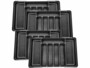 4 organisateurs extensibles de tiroir pour couverts