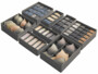 8 organiseurs de rangement en tissu avec compartiments