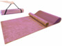 Tapis de yoga et de gymnastique double face en jute 183 x 61 cm