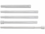 Tringle télescopique 72-175 cm pour rideau de douche en 5 parties