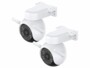 Pack de 2 caméras IP Pan-Tilt 2K connectées de la marque 7links