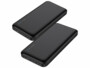 Pack de 2 batteries externes 10000 mAh de la marque revolt