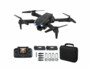 Drone Simulus GH-730 noir avec télécommande à écran, batteries, hélices, protections et mallette