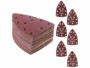 60 feuilles abrasives P40 - P240 pour ponceuses Delta & triangulaires