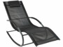 Chaise longue à bascule vu de 3/4 face