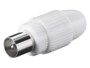 Adaptateur coaxial mâle à sertir