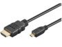 Câble Micro HDMI / HDMI High Speed Ethernet - 1,50m