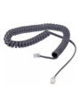 Cordon spiral RJ09 pour combiné Noir - 2 m