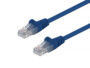 Câble réseau bleu RJ45 cat. 5e U/UTP 1,5 m de la marque Goobay
