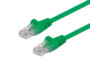 Câble réseau vert RJ45 cat. 5e U/UTP 1,5 m de la marque Goobay