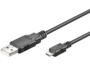 Câble USB-A vers Micro-USB - 60 cm - Noir Goobay