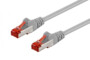 Câble réseau RJ45 Cat. 6 SFTP - 1,5 m - Gris Goobay
