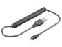 Câble USB mâle / Micro-USB mâle spirale - 1m Goobay