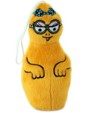 Peluche jaune de barbabapa du personnage barbotine