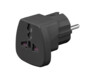 Adaptateur secteur Monde pour prises françaises - Noir Goobay