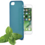 coque souple bleu pour iphone 7 7s avec odeur menthe ksix sense